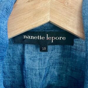 Nanette Lepore French Linen blazer